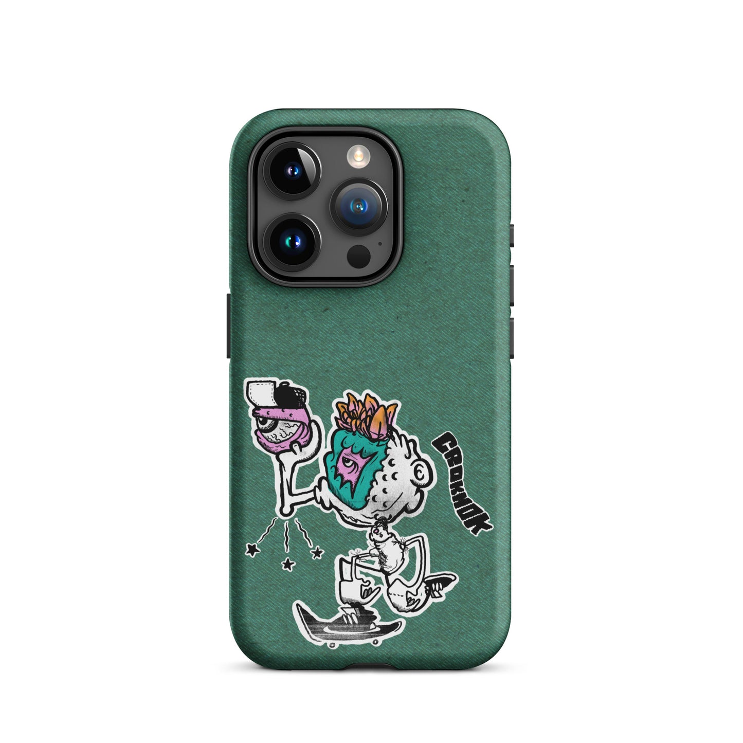 iPhone case - Skateboarding AS0025 Green