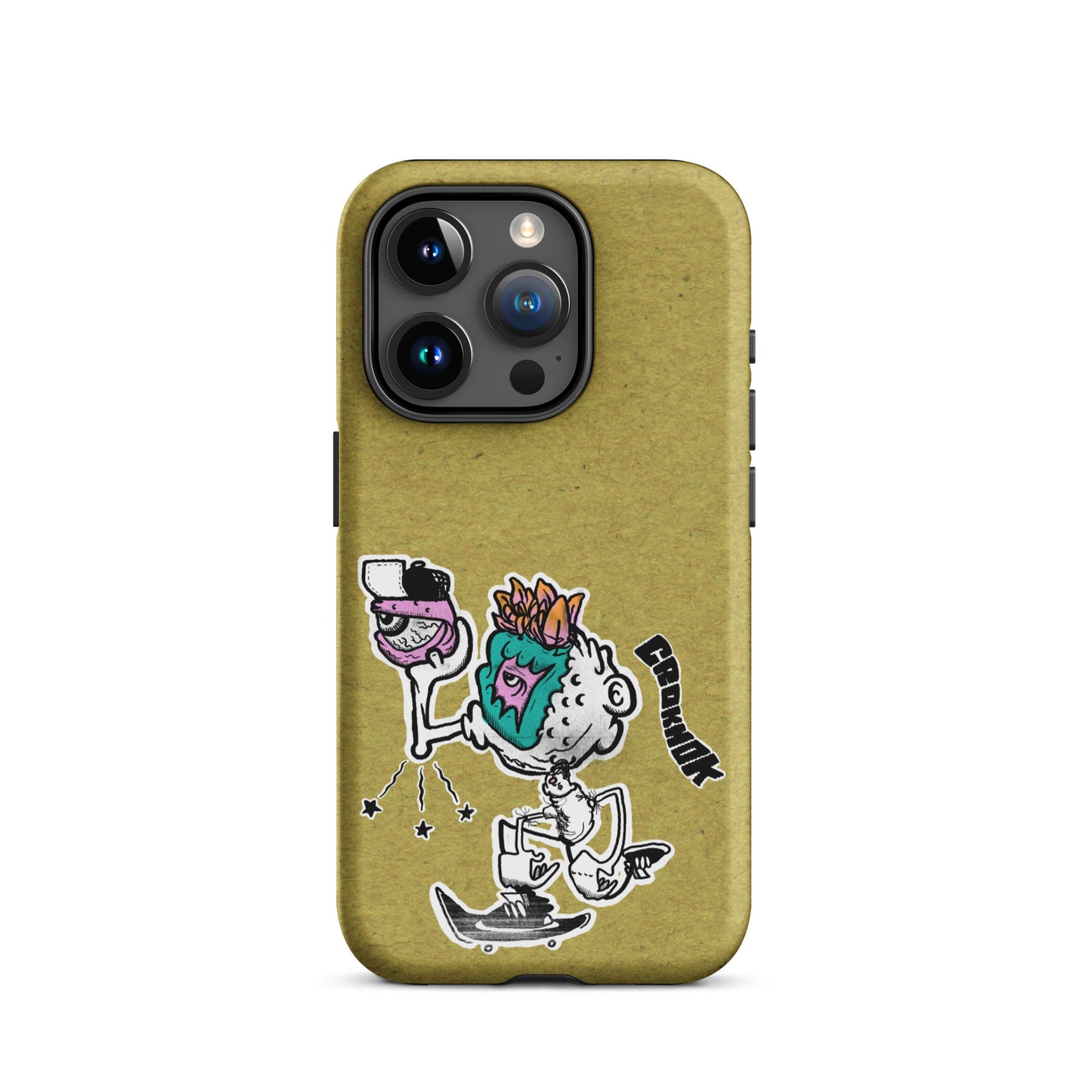 iPhone case - Skateboarding AS0025 Yellow