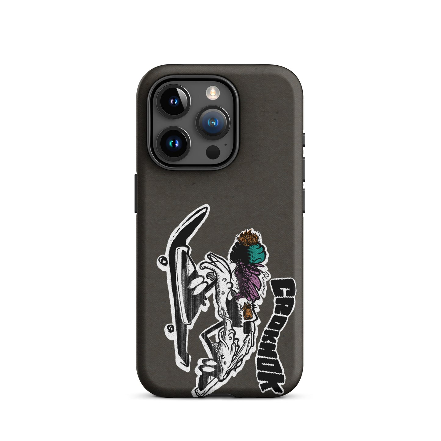 iPhone case - Skateboarding AS0035 Grey