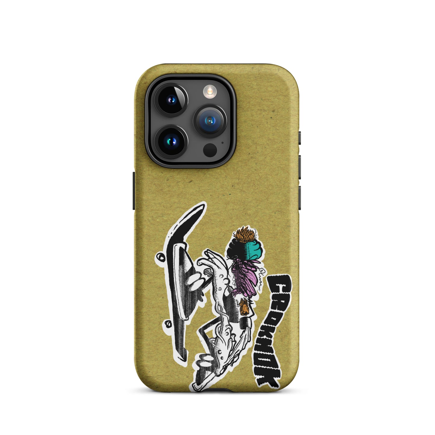 iPhone case - Skateboarding AS0035 Yellow