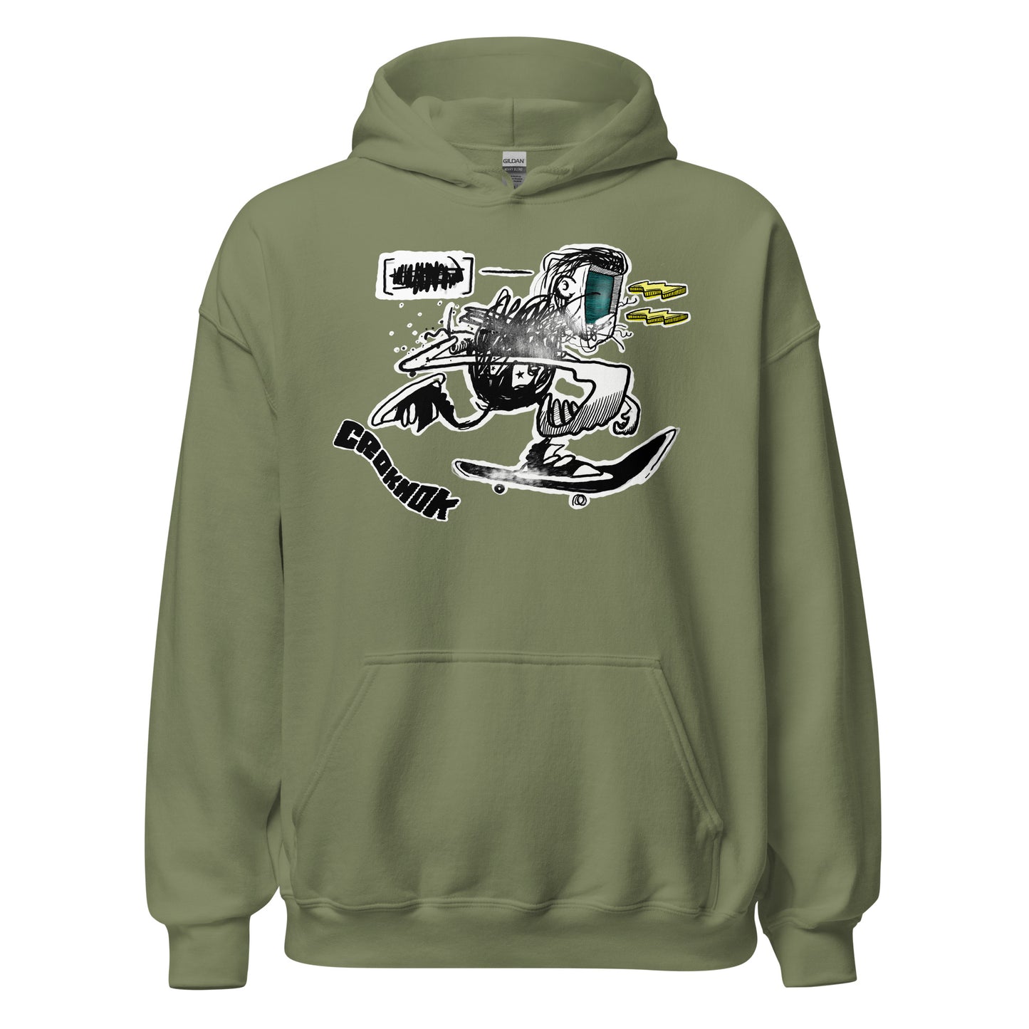 Unisex Hoodie - Skateboarding AS0029