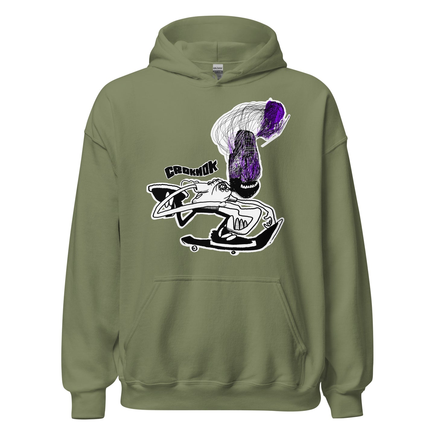 Unisex Hoodie - Skateboarding AS0030