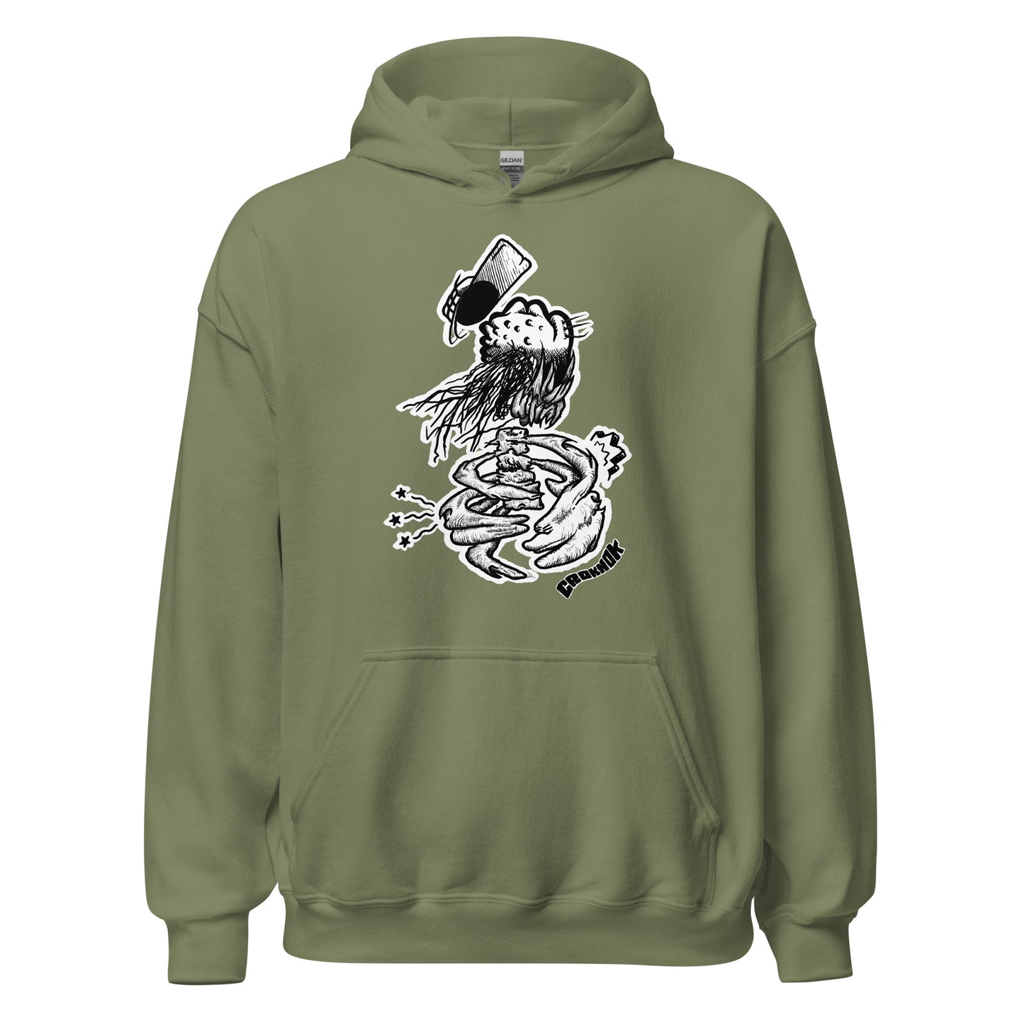 Unisex Hoodie Abstract AS0040