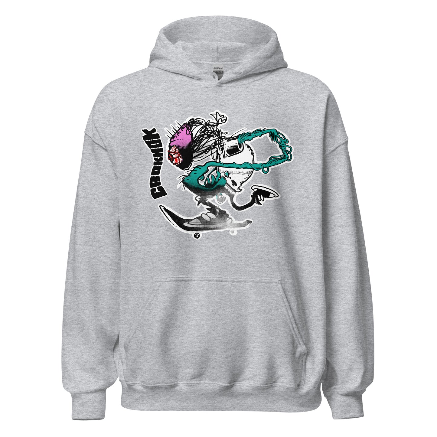 Unisex Hoodie - Skateboarding AS0031