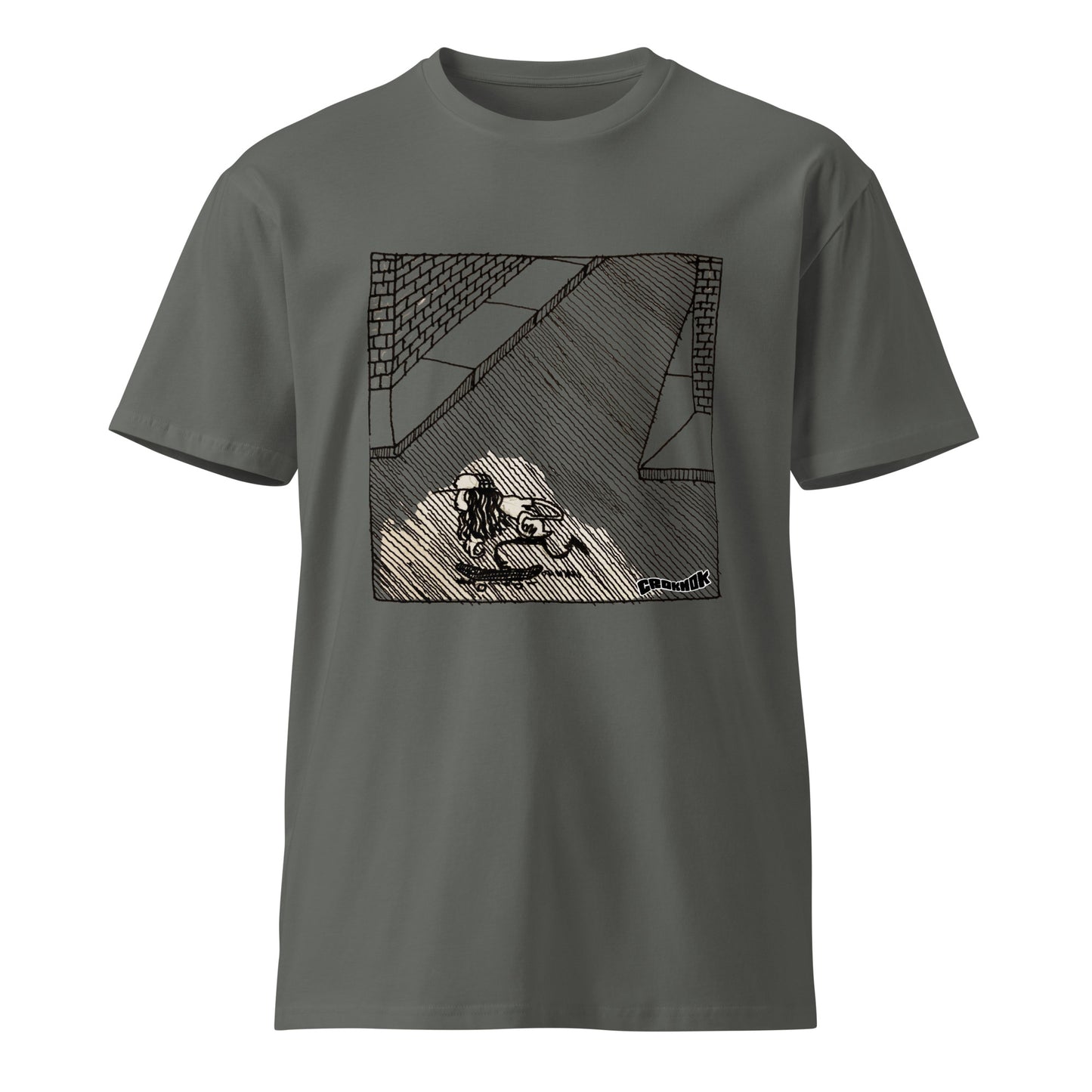 unisex premium t-shirt - skateboarding 2308