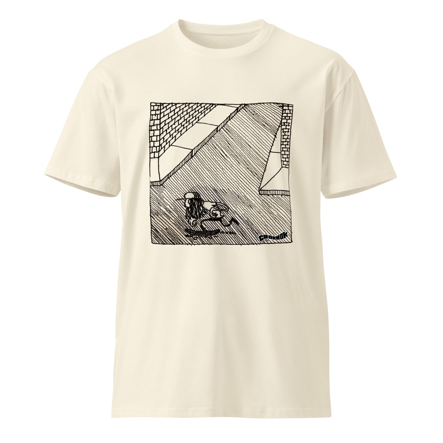 unisex premium t-shirt - skateboarding 2308