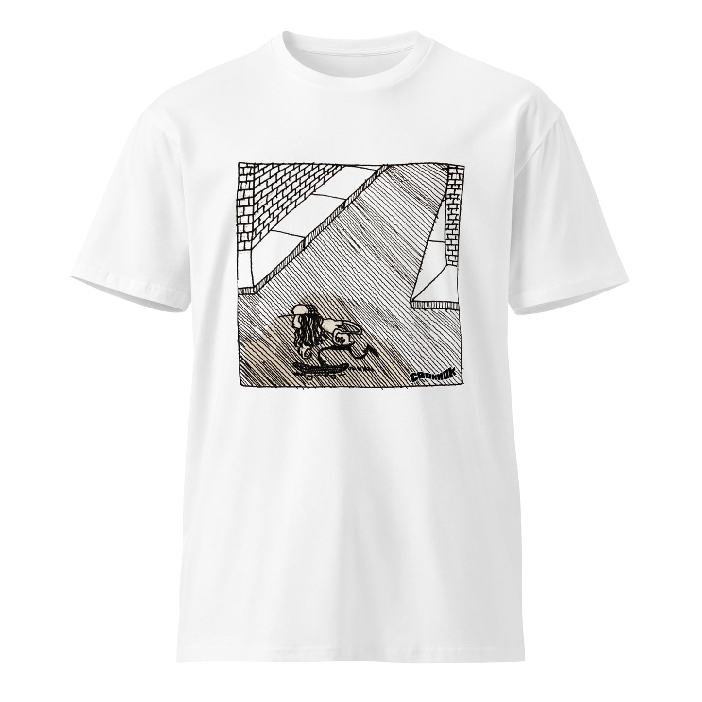unisex premium t-shirt - skateboarding 2308