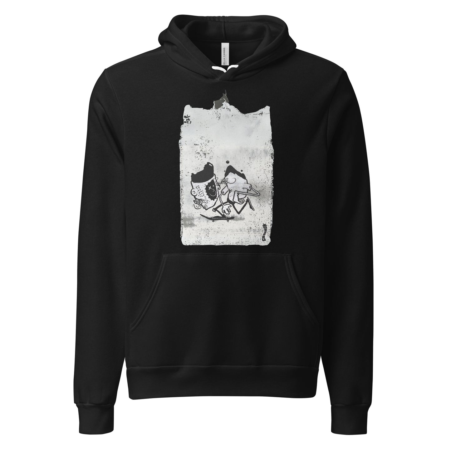 unisex hoodie - skateboarding 2311
