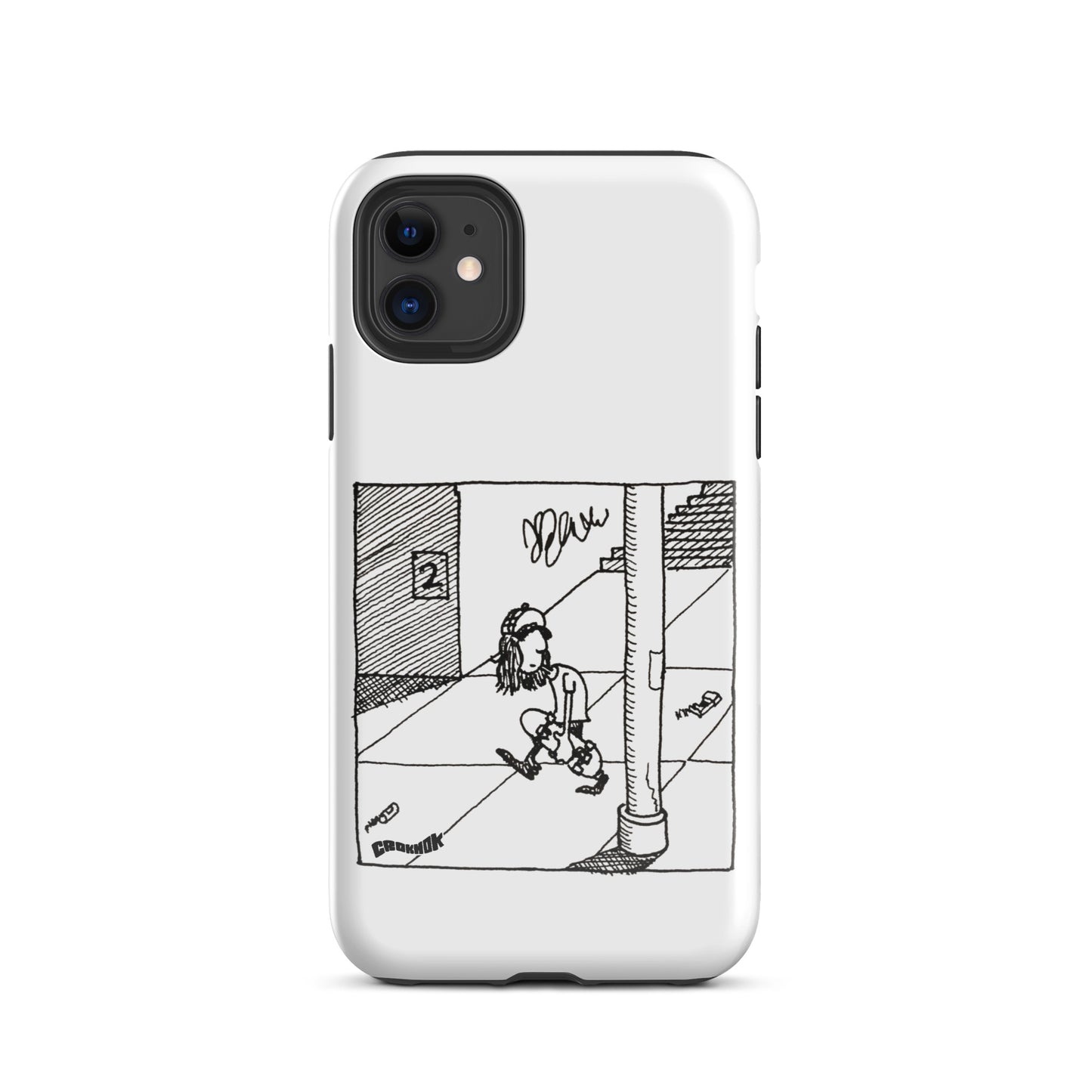 iphone case - skateboarding comics 2308