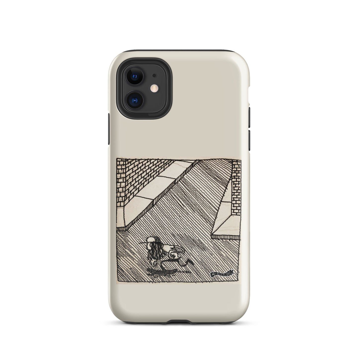 iphone case - skateboarding comics 2309