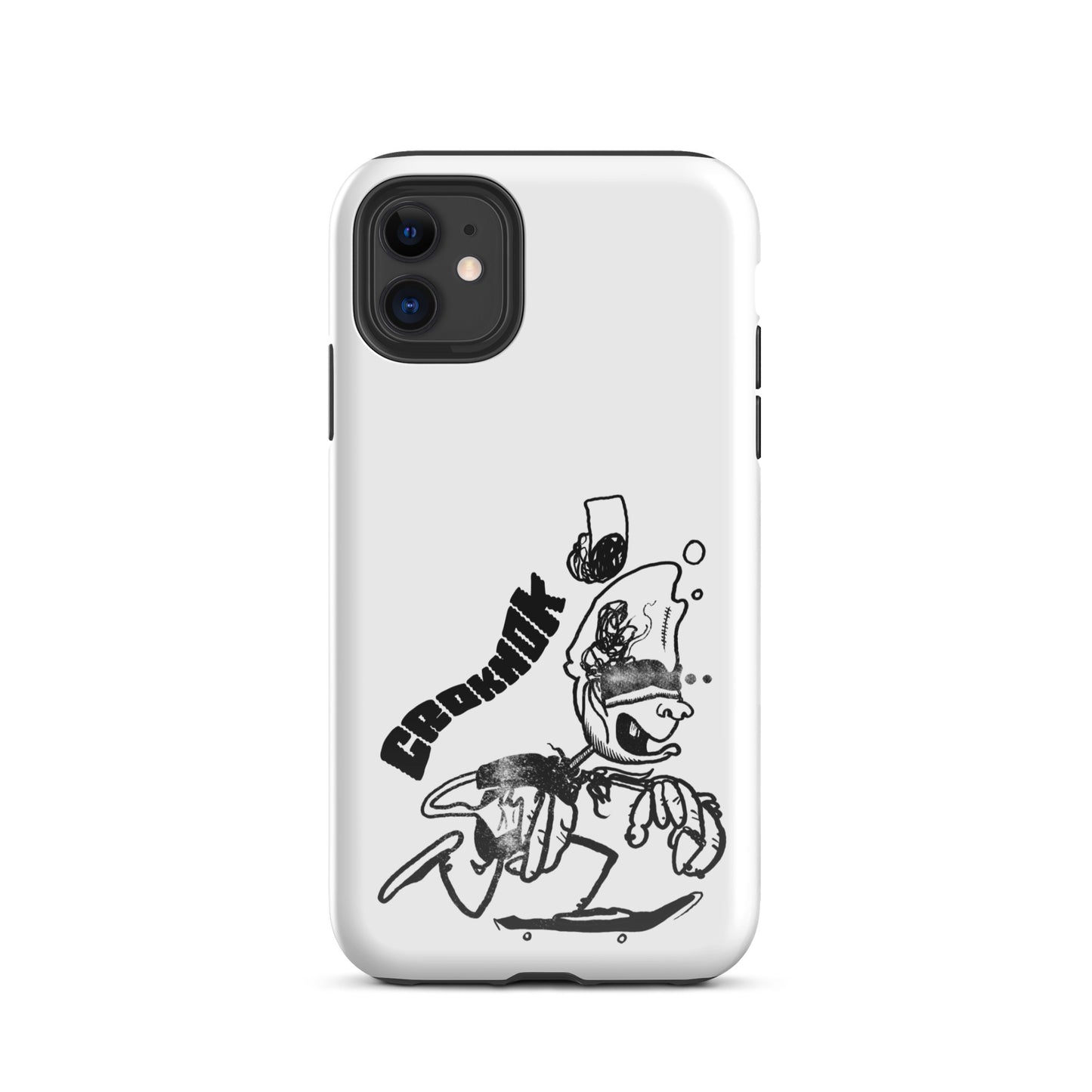 iPhone case - Skateboarding AS0016 White