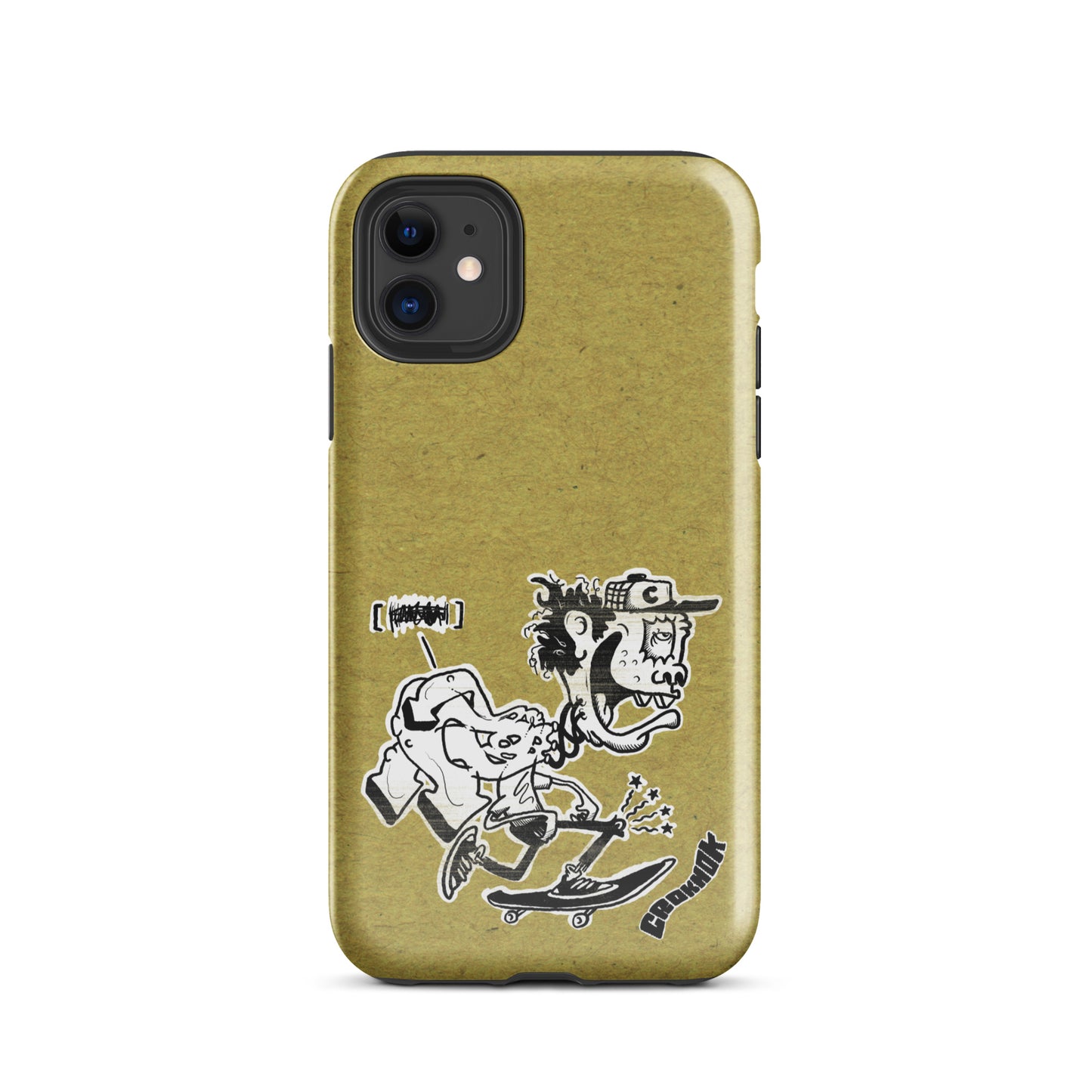 iPhone case - Skateboarding AS0017 Yellow