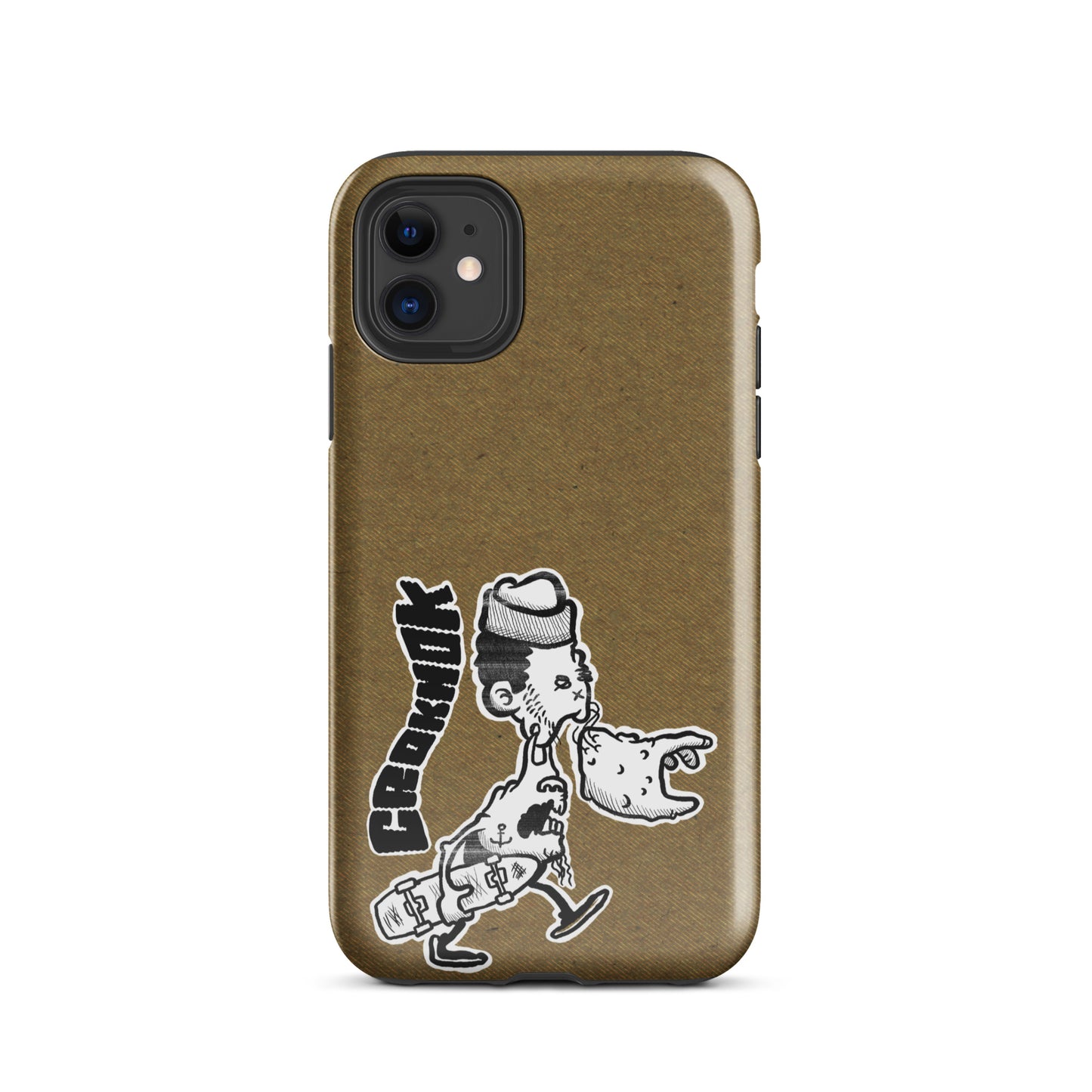 iPhone case - Skateboarding AS0010 Brown