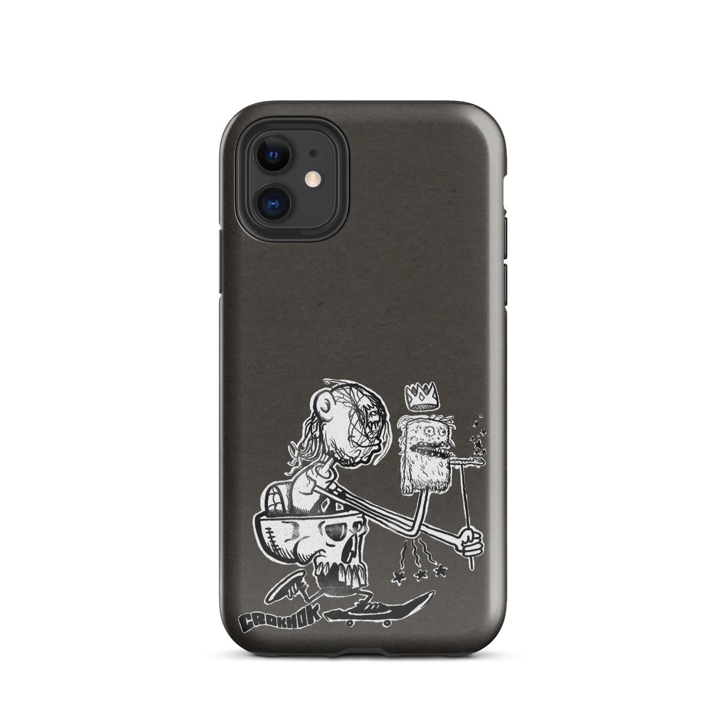 iPhone case - Skateboarding AS0019 Grey