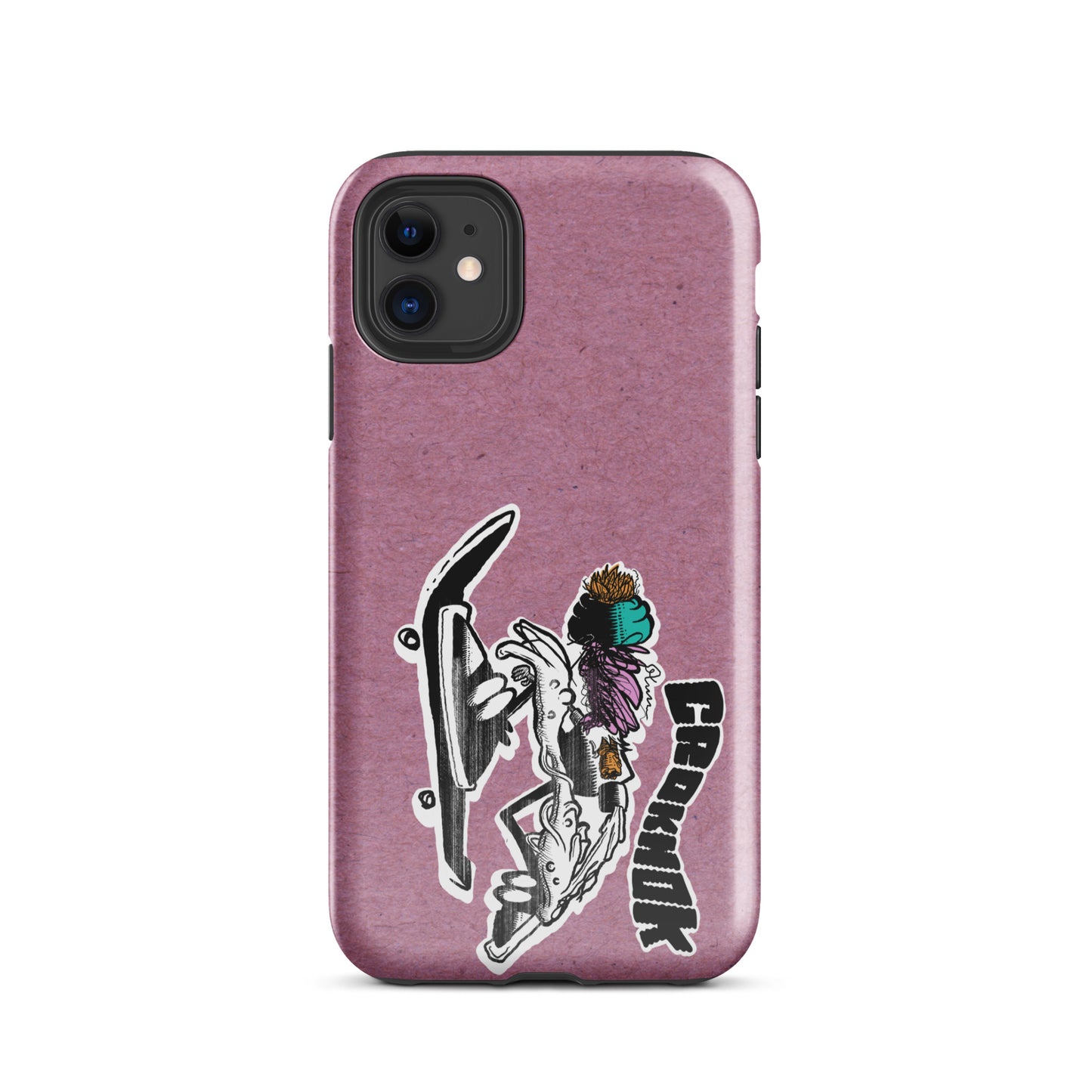 iPhone case - Skateboarding AS0035 Pink