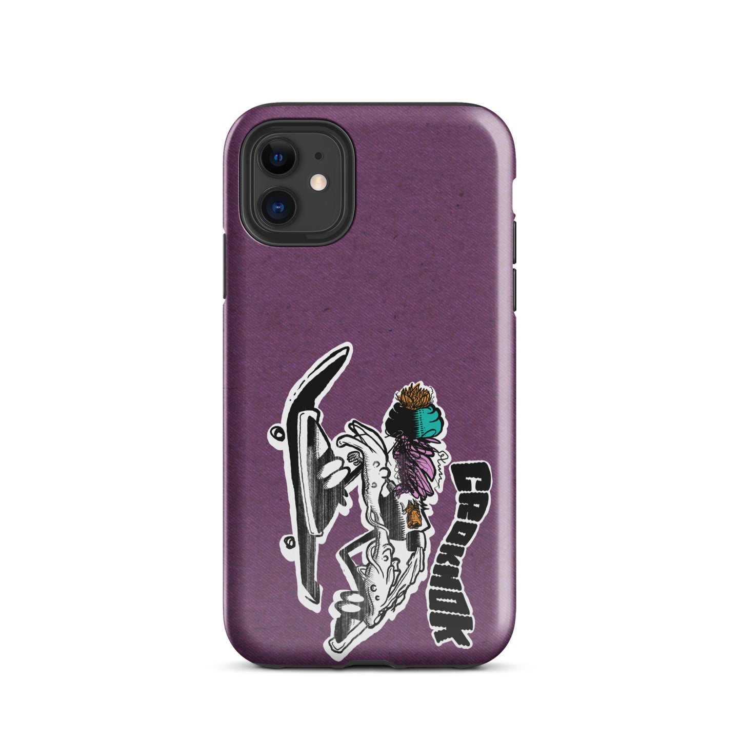 iPhone case - Skateboarding AS0035 Purple