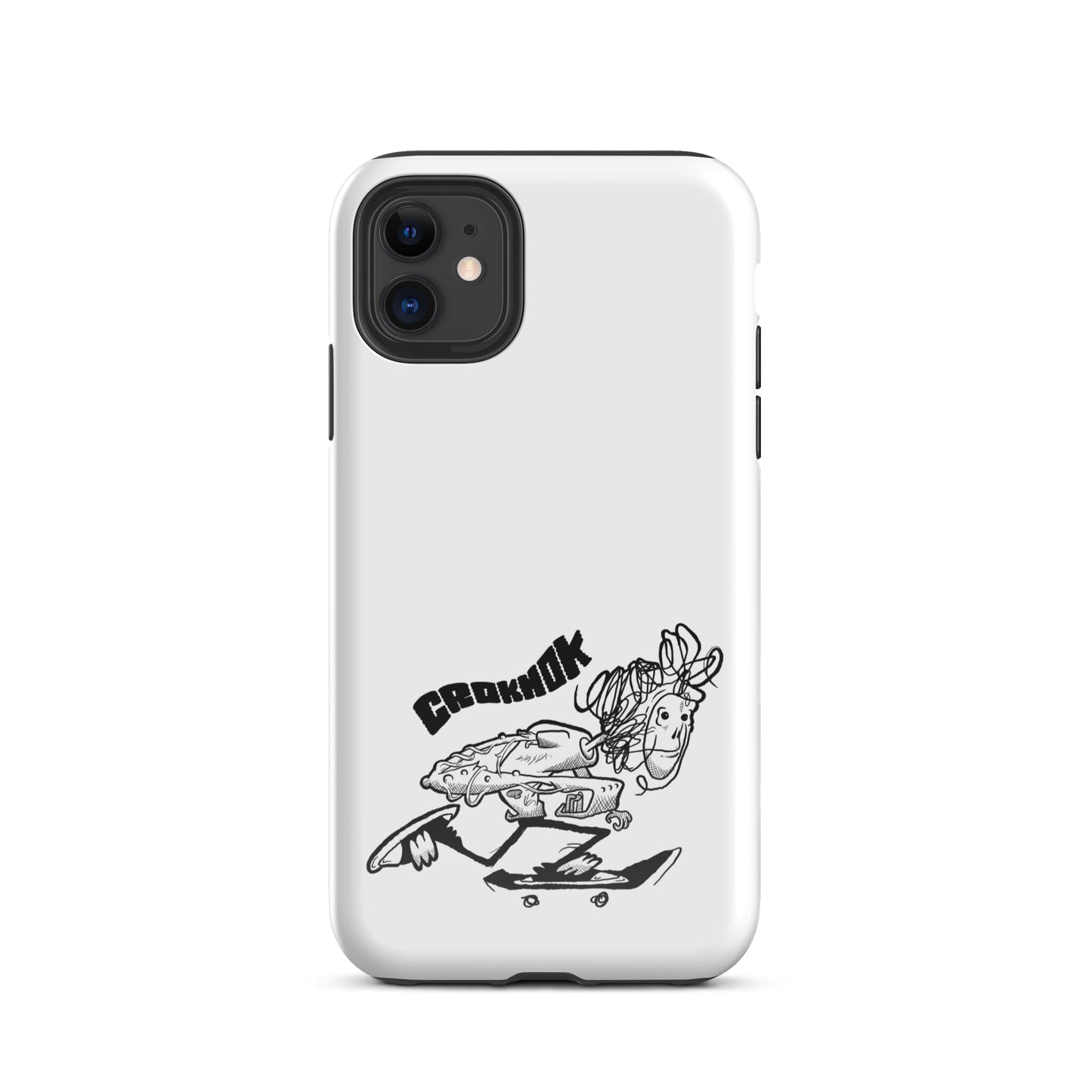 iPhone case - Skateboarding AS0039 White