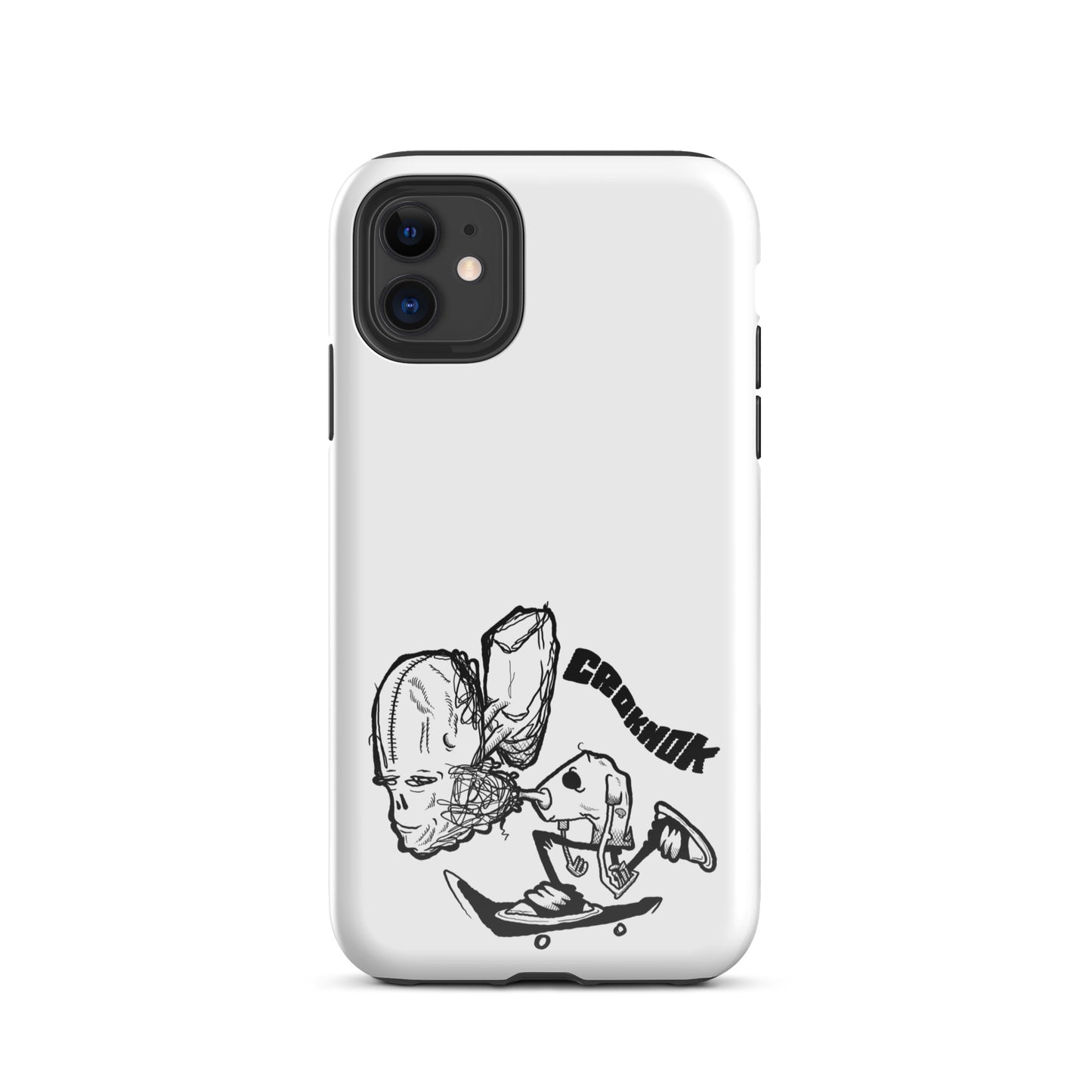 iPhone case - Skateboarding AS0037 White