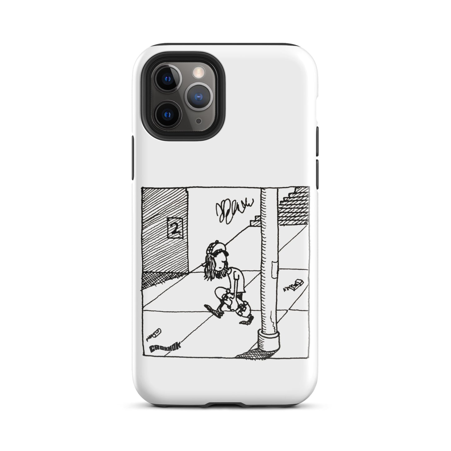 iphone case - skateboarding comics 2308