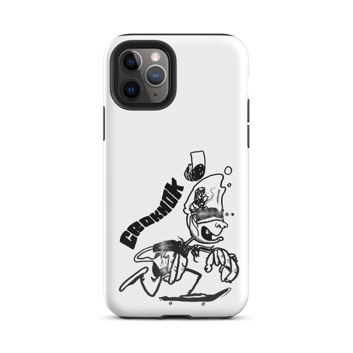 iPhone case - Skateboarding AS0016 White