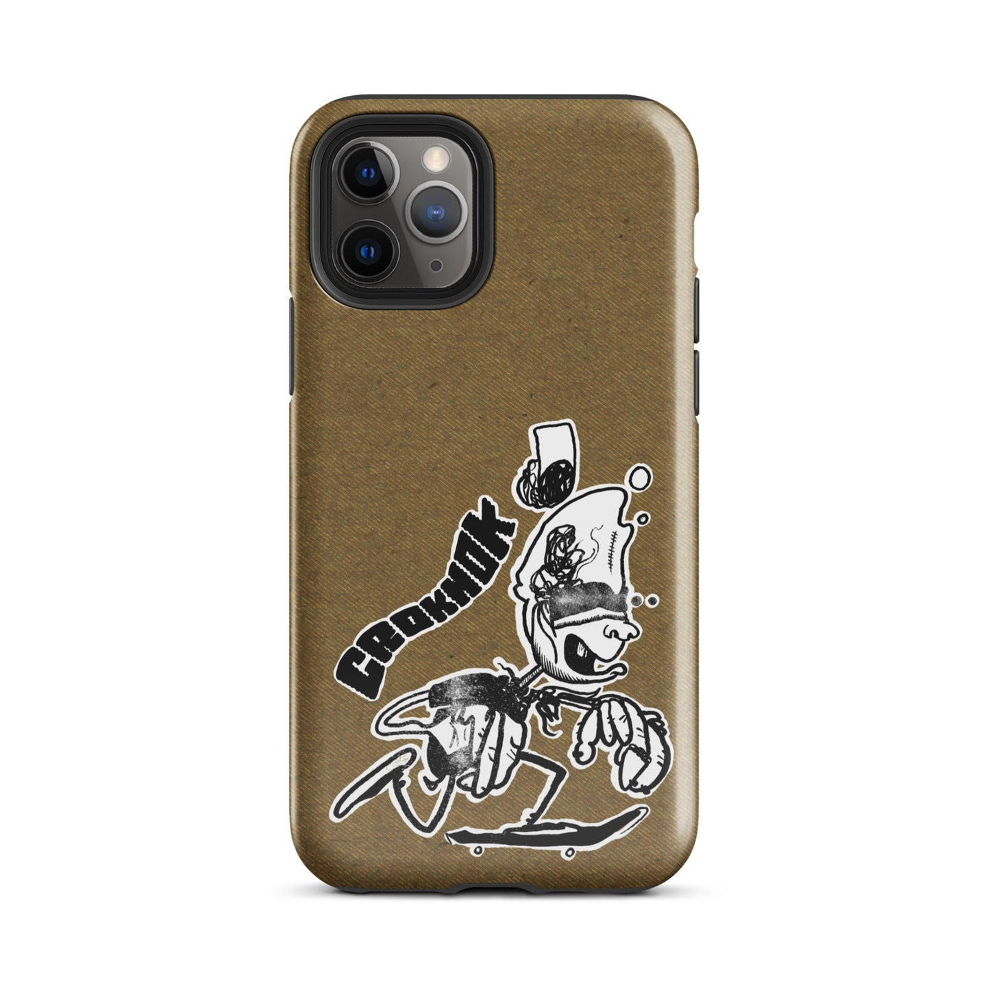 iPhone case - Skateboarding AS0016 Brown