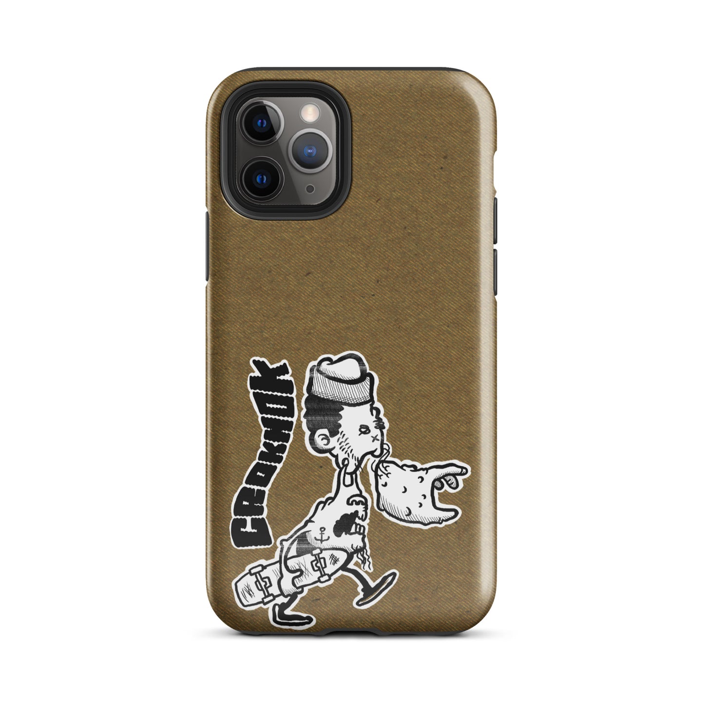 iPhone case - Skateboarding AS0010 Brown