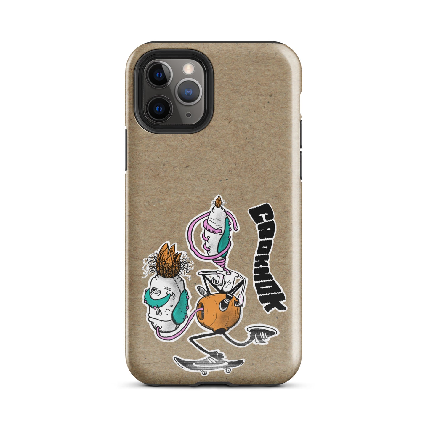 iPhone case - Skateboarding AS0025 beigh