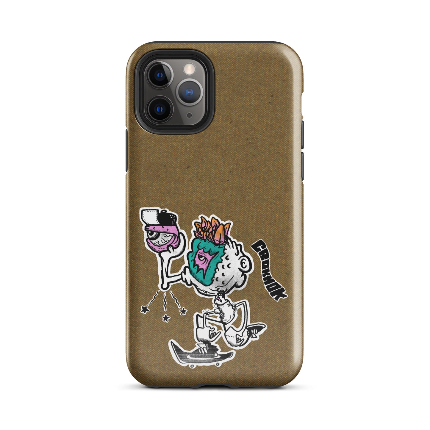 iPhone case - Skateboarding AS0025 Brown