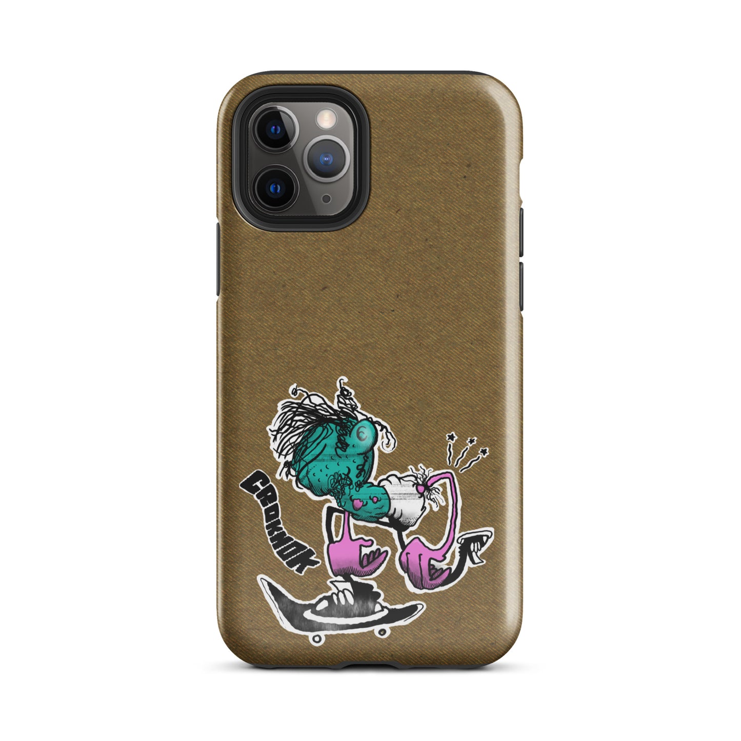 iPhone case - Skateboarding AS0028 Brown