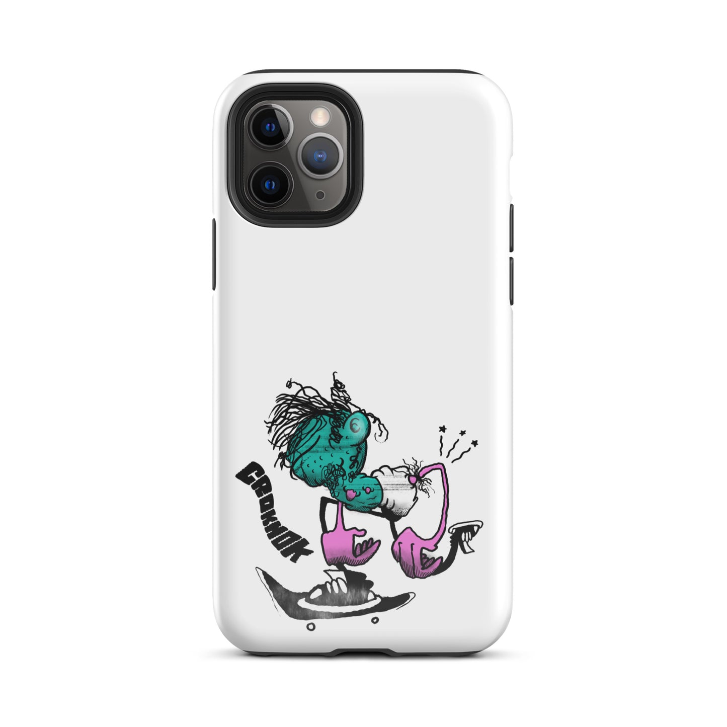 iPhone case - Skateboarding AS0028 White