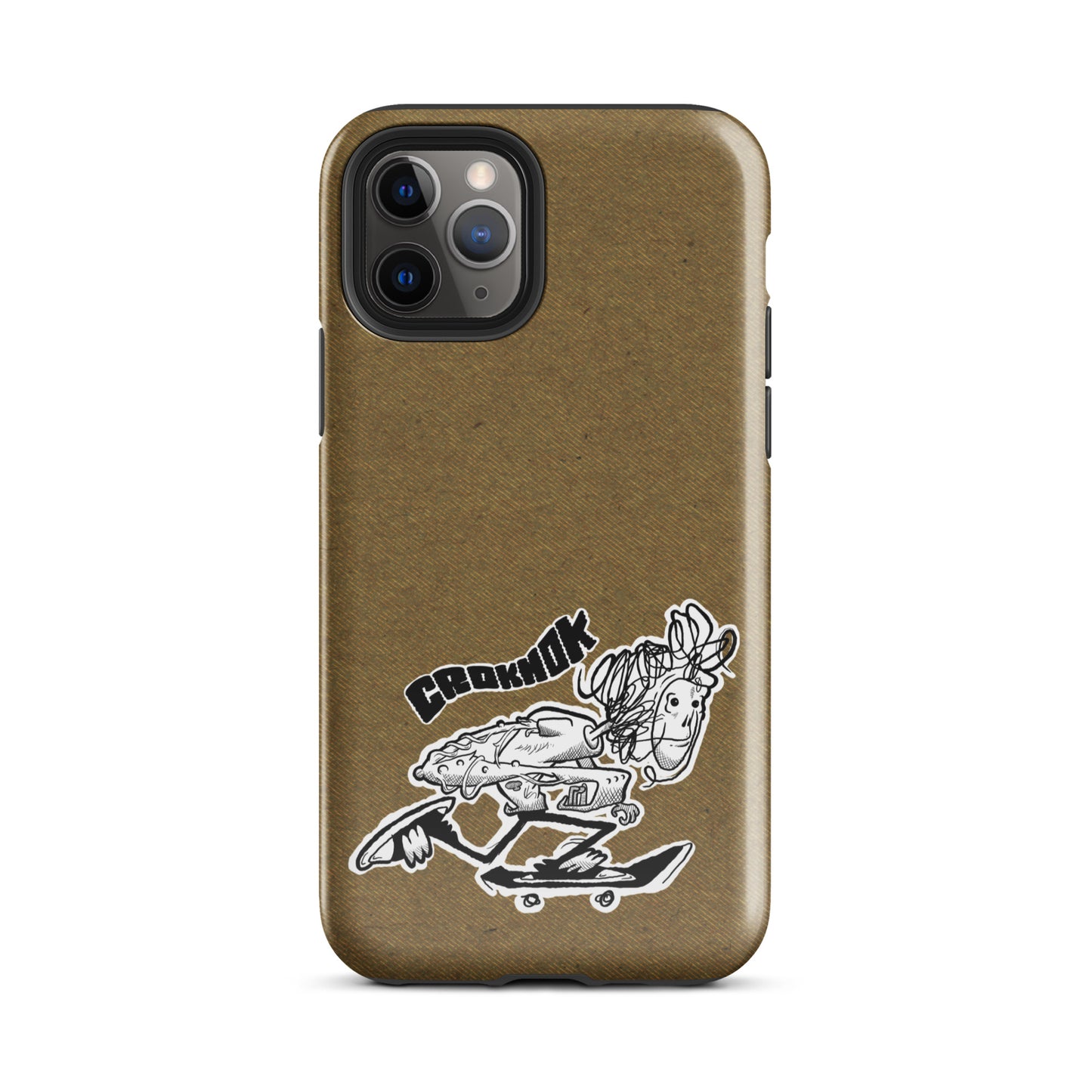 iPhone case - Skateboarding AS0039 Brown