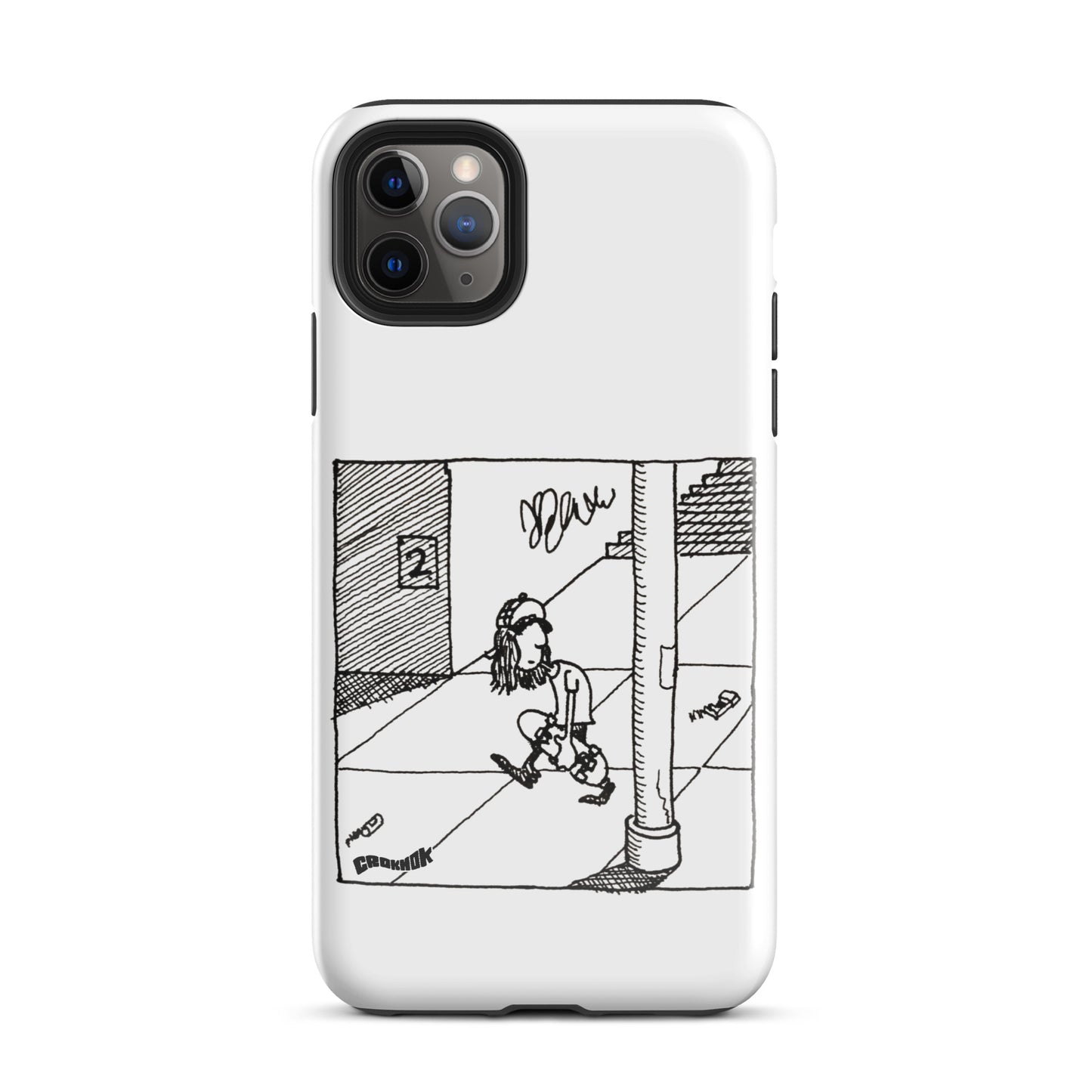 iphone case - skateboarding comics 2308