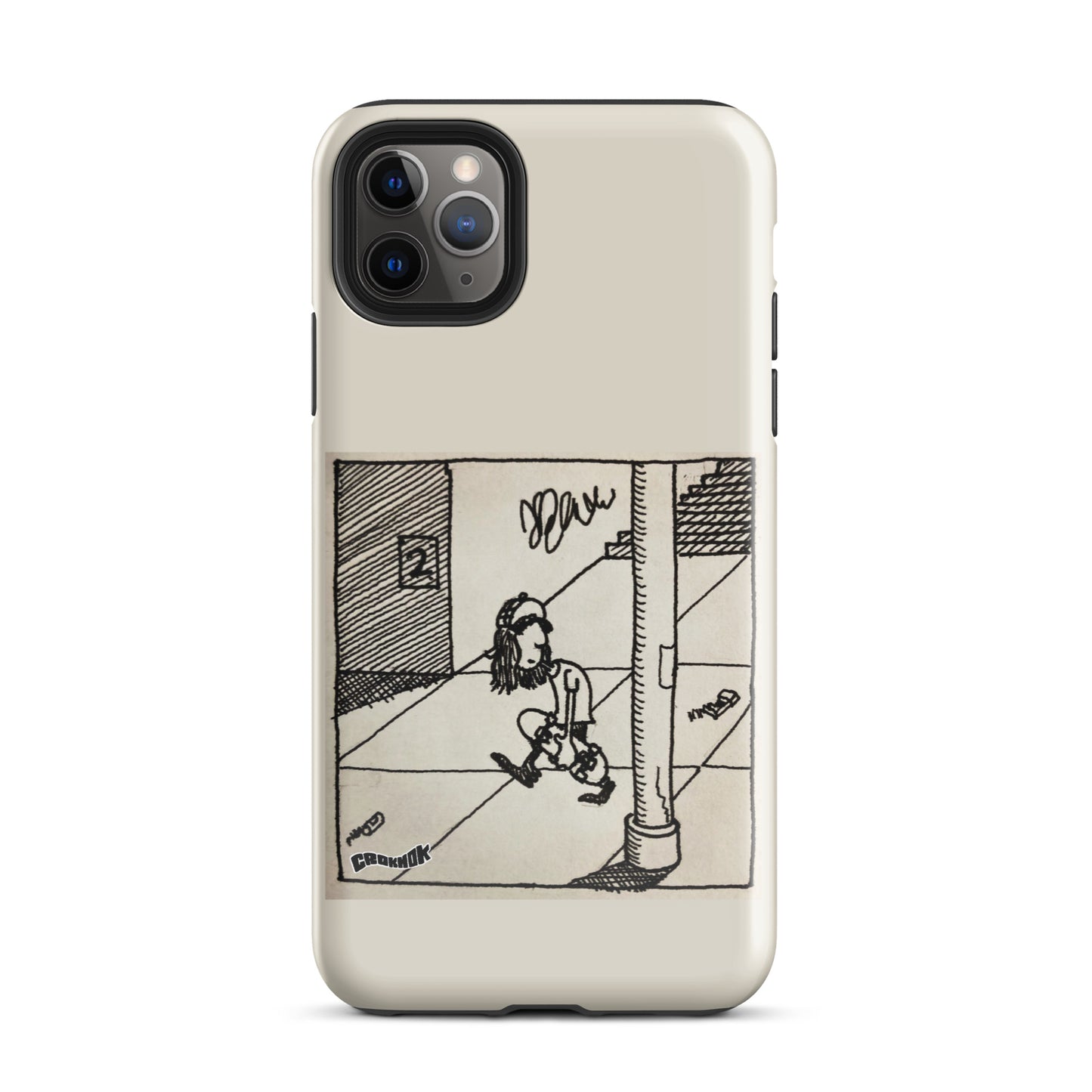 iphone case - skateboarding comics 2308