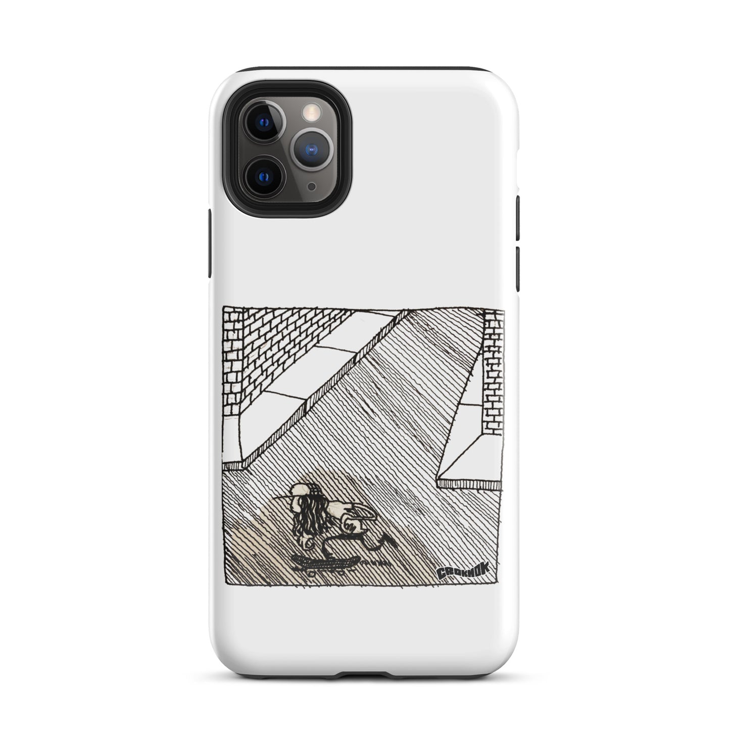 iphone case - skateboarding comics 2309