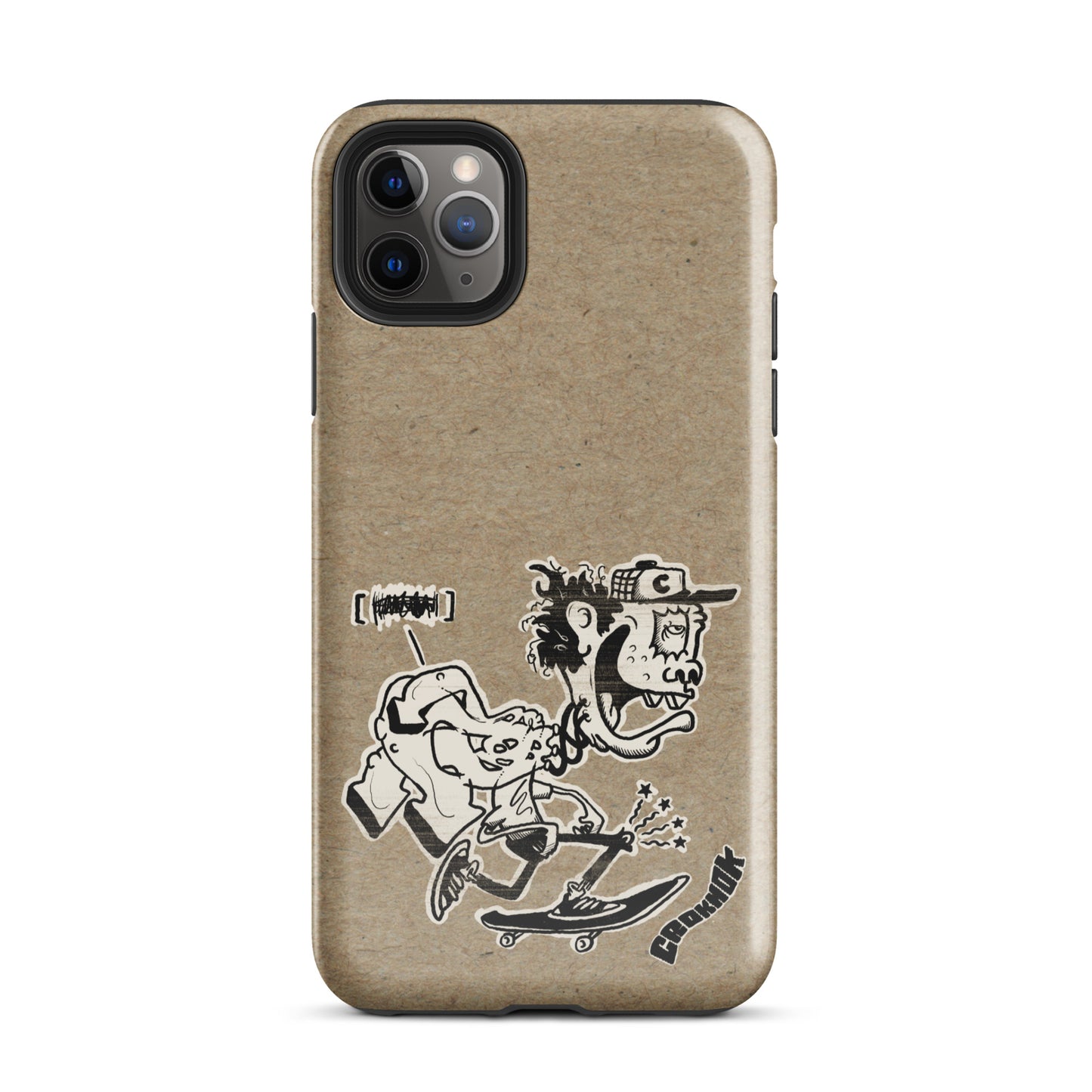 iPhone case - Skateboarding AS0017 Beigh