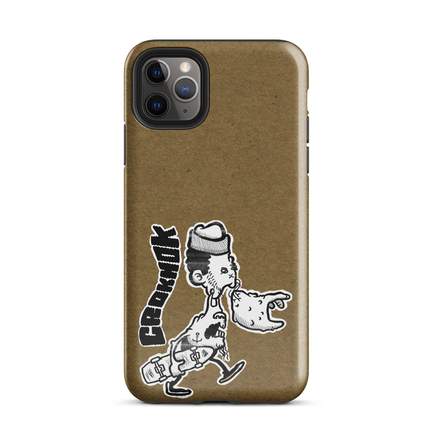 iPhone case - Skateboarding AS0010 Brown