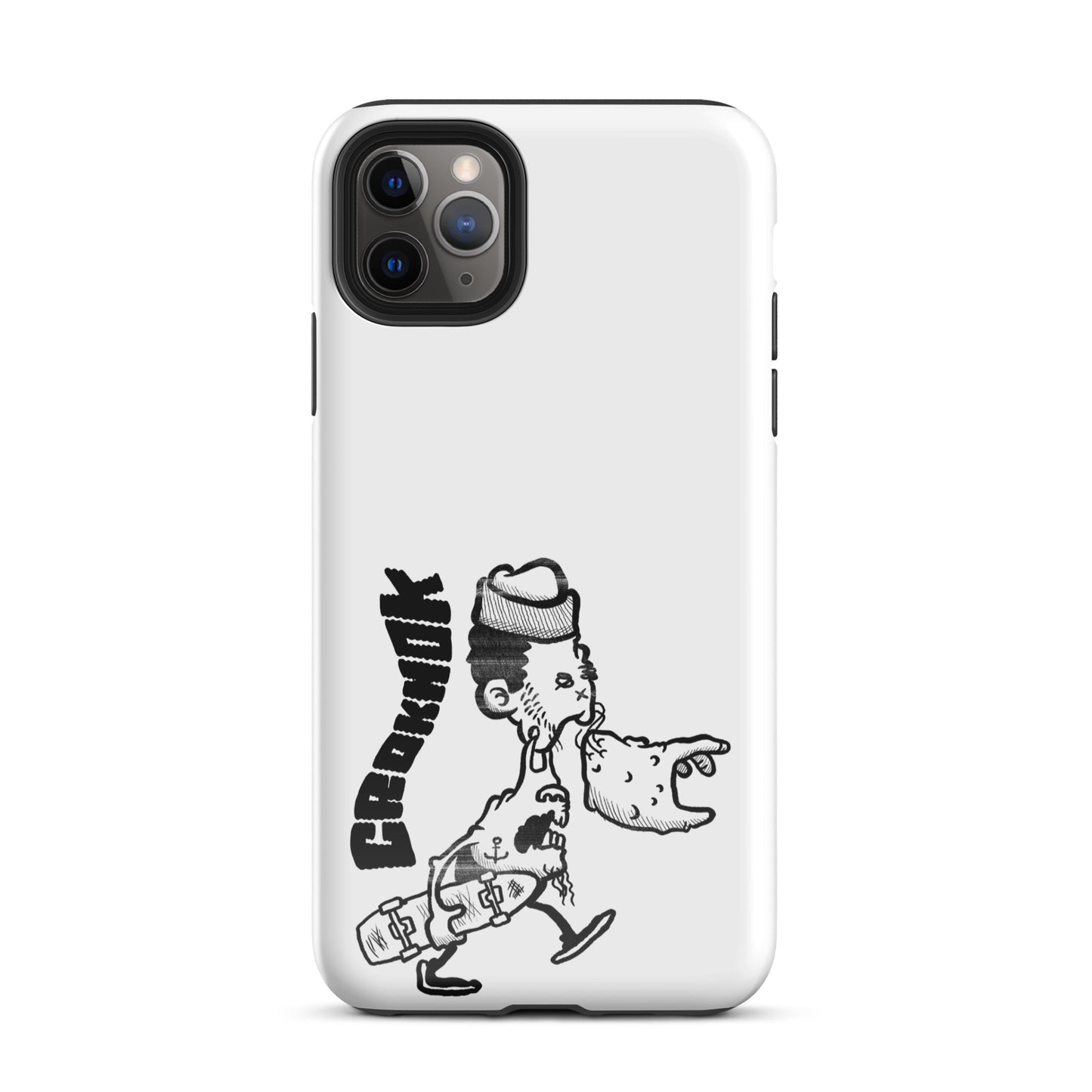 iPhone case - Skateboarding AS0010 White