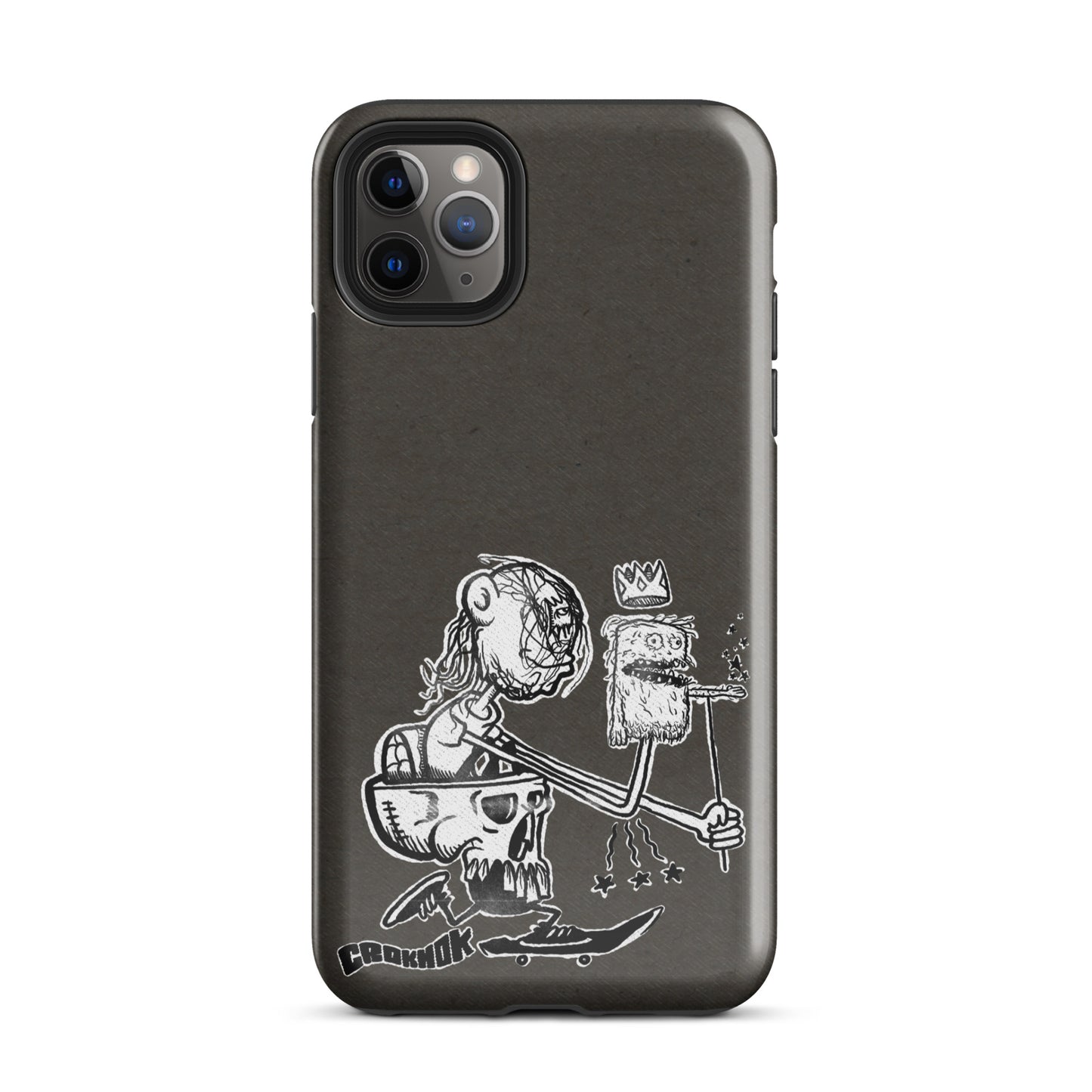 iPhone case - Skateboarding AS0019 Grey