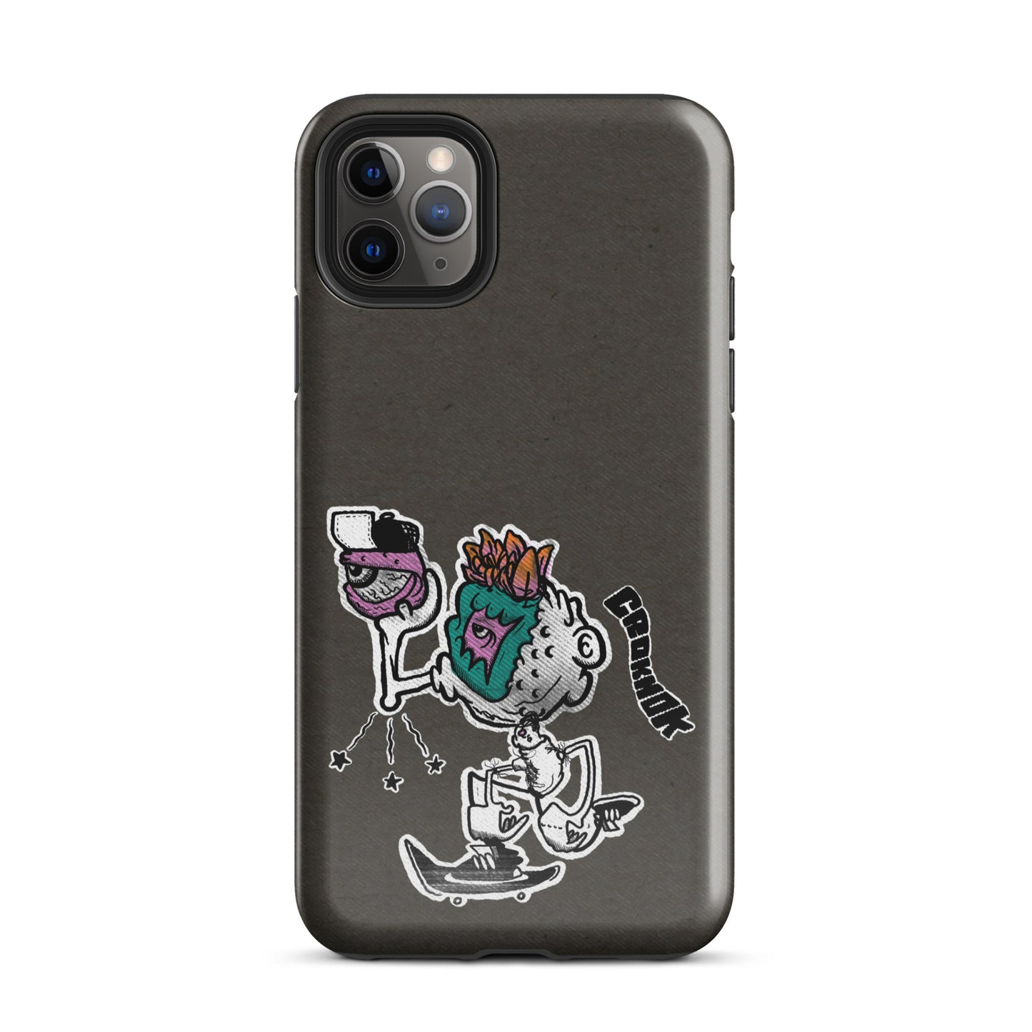 iPhone case - Skateboarding AS0025 grey