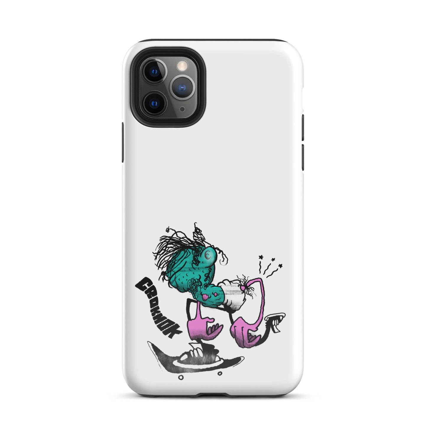 iPhone case - Skateboarding AS0028 White