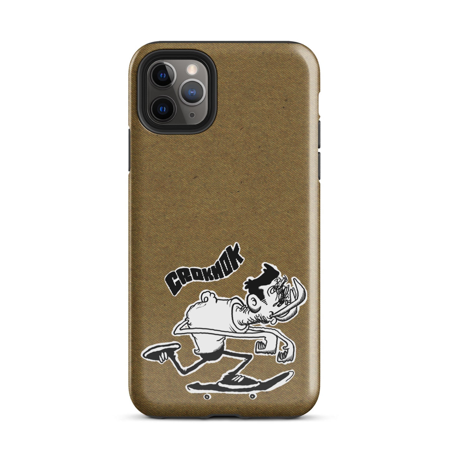 iPhone case - Skateboarding AS0026 Brown