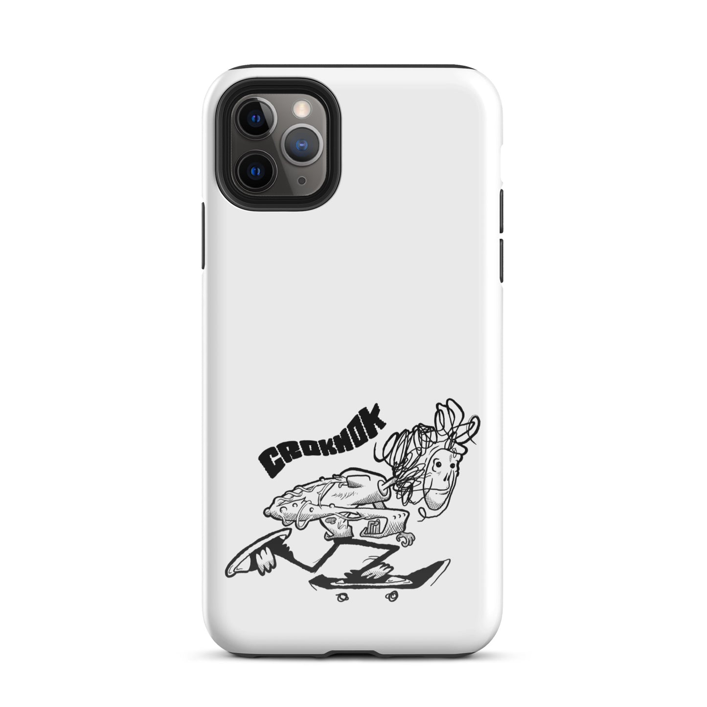 iPhone case - Skateboarding AS0039 White