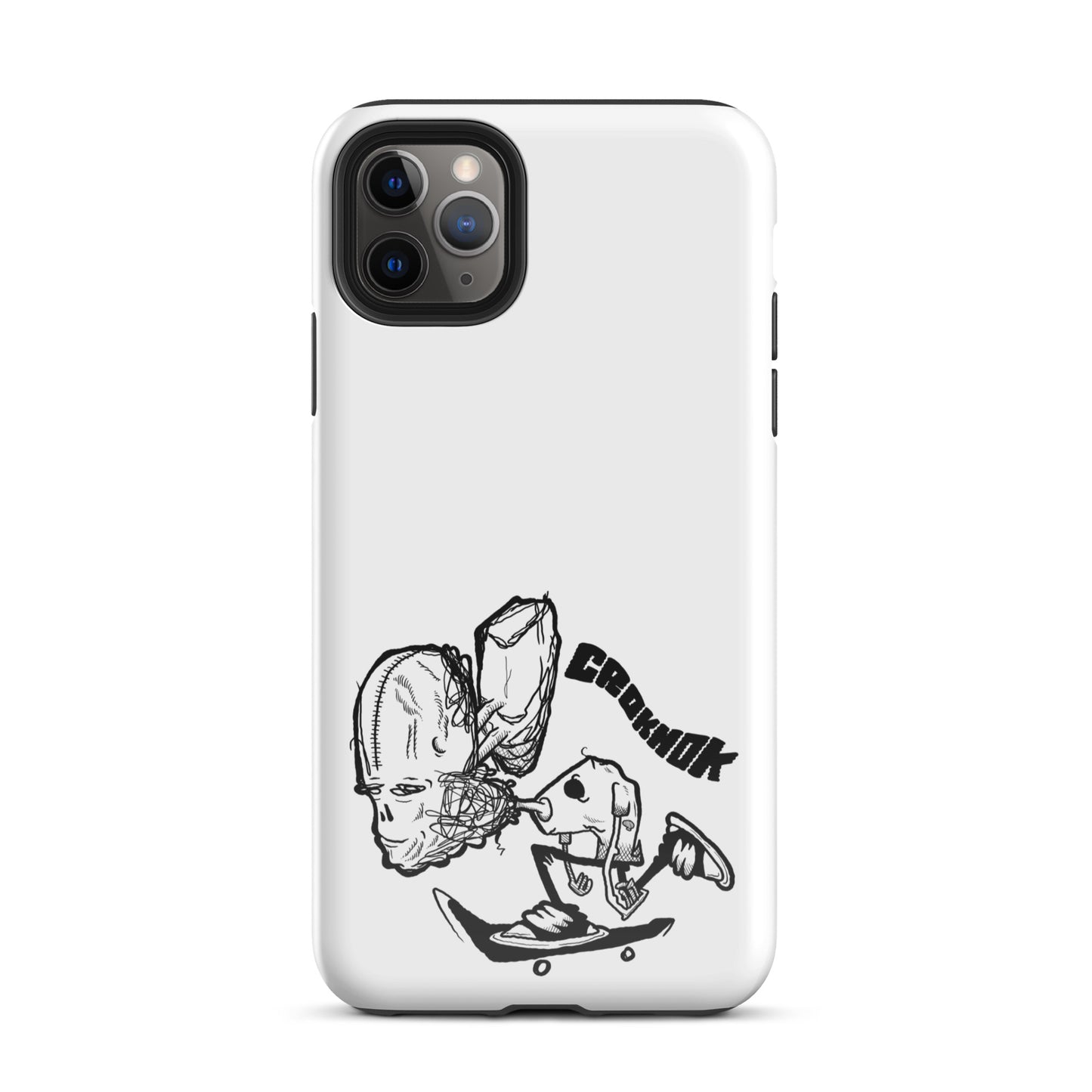 iPhone case - Skateboarding AS0037 White