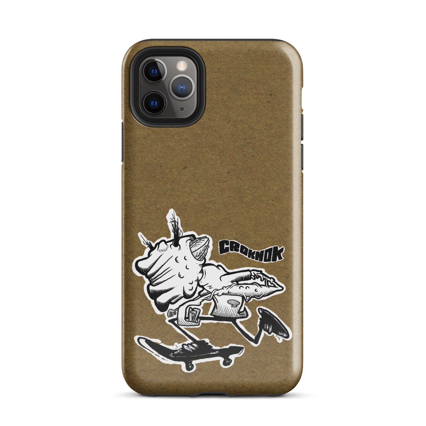 iPhone case - Skateboarding AS0036 Brown