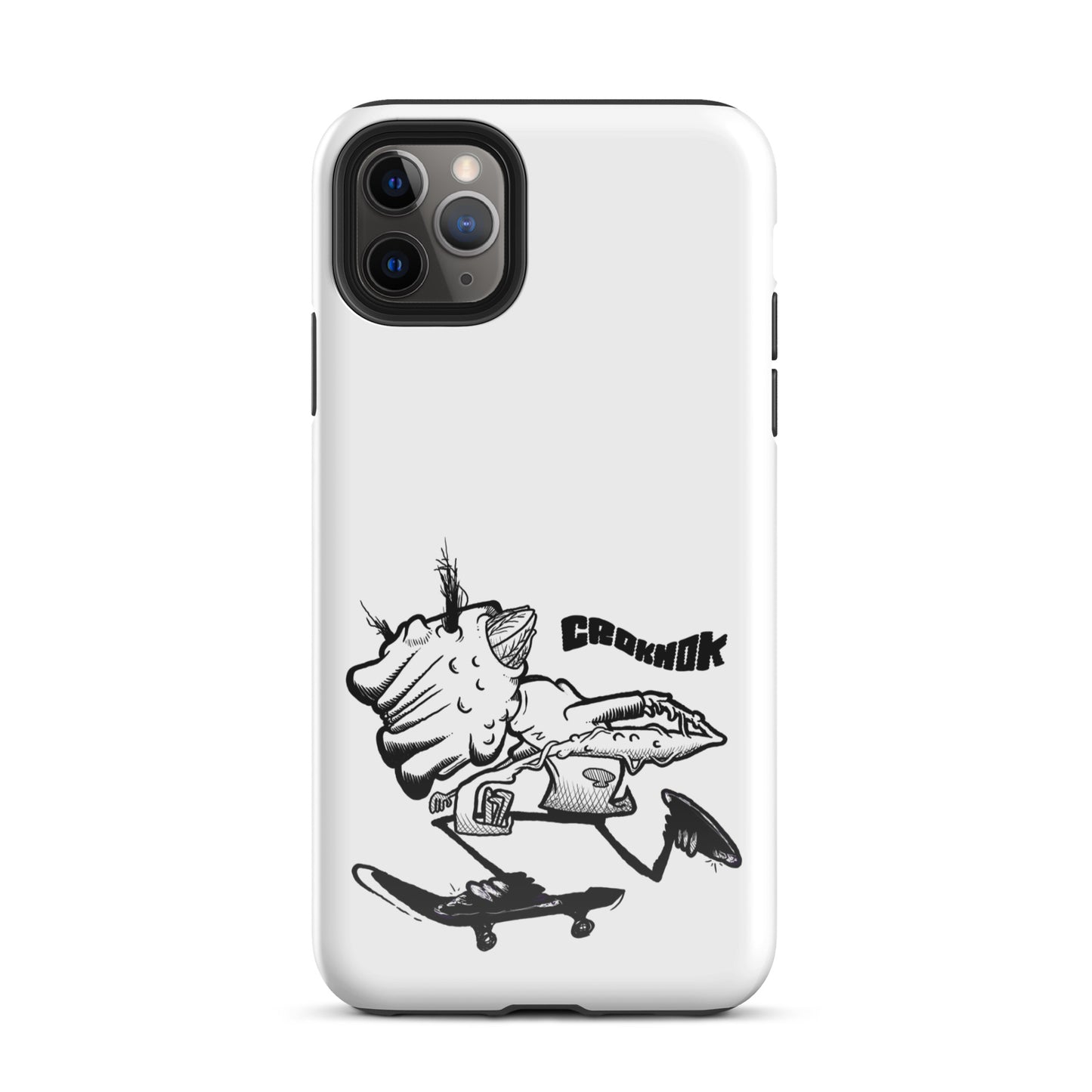 iPhone case - Skateboarding AS0036 White