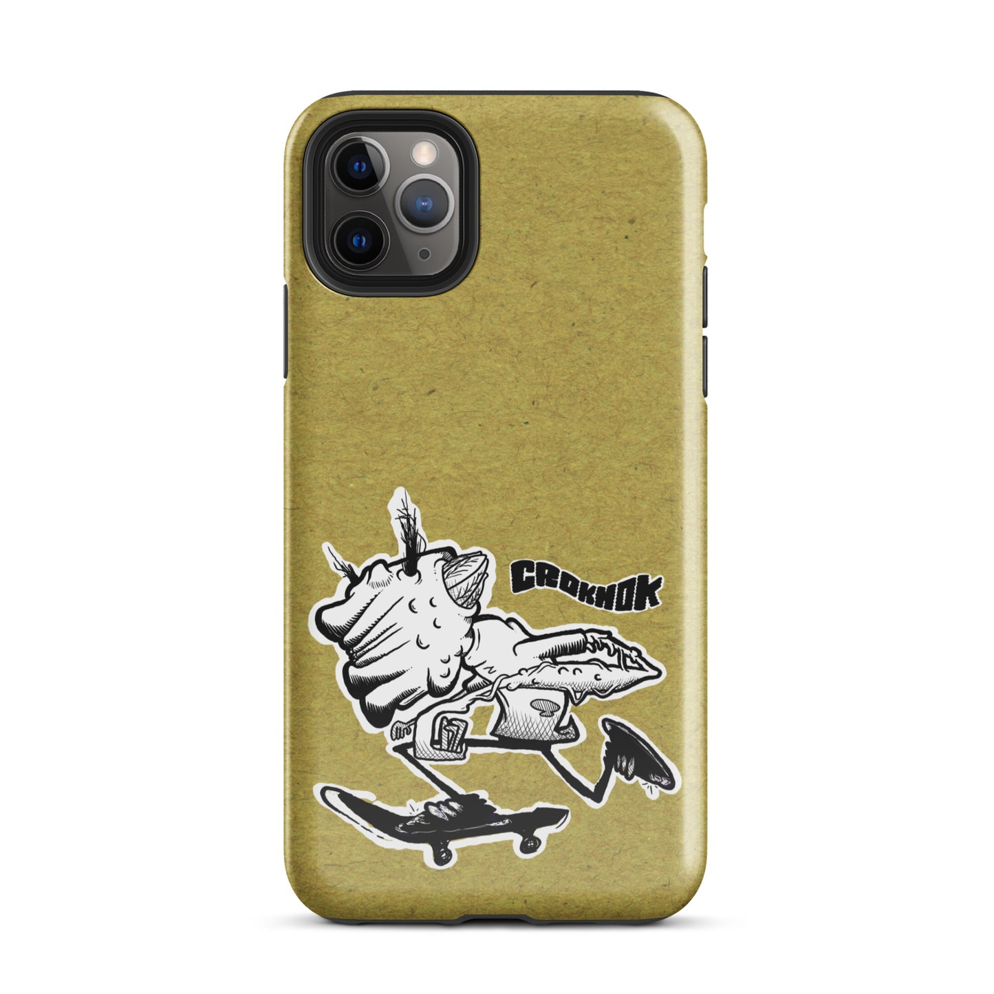 iPhone case - Skateboarding AS0036 Yellow