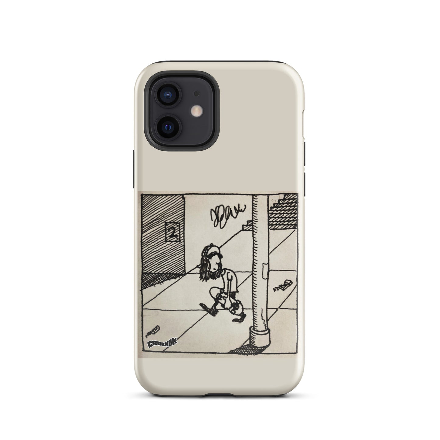 iphone case - skateboarding comics 2308