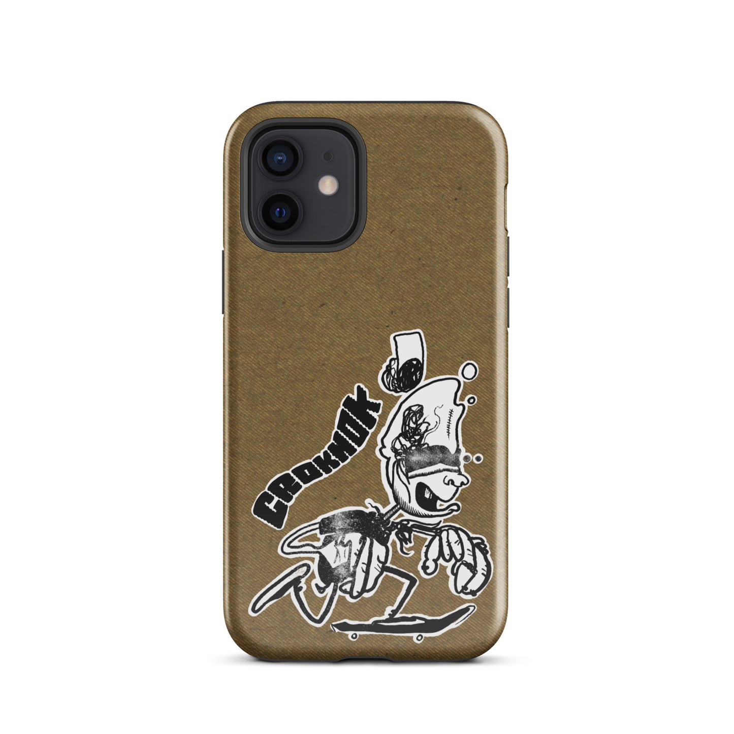 iPhone case - Skateboarding AS0016 Brown