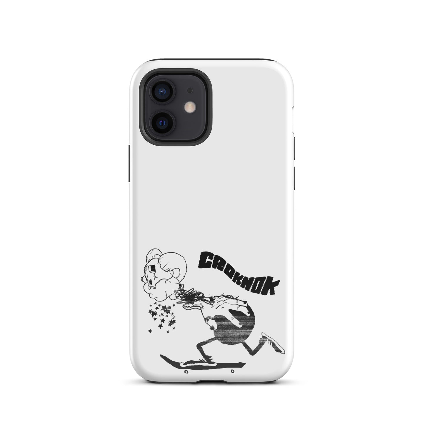 iPhone case - Skateboarding AS0015 White