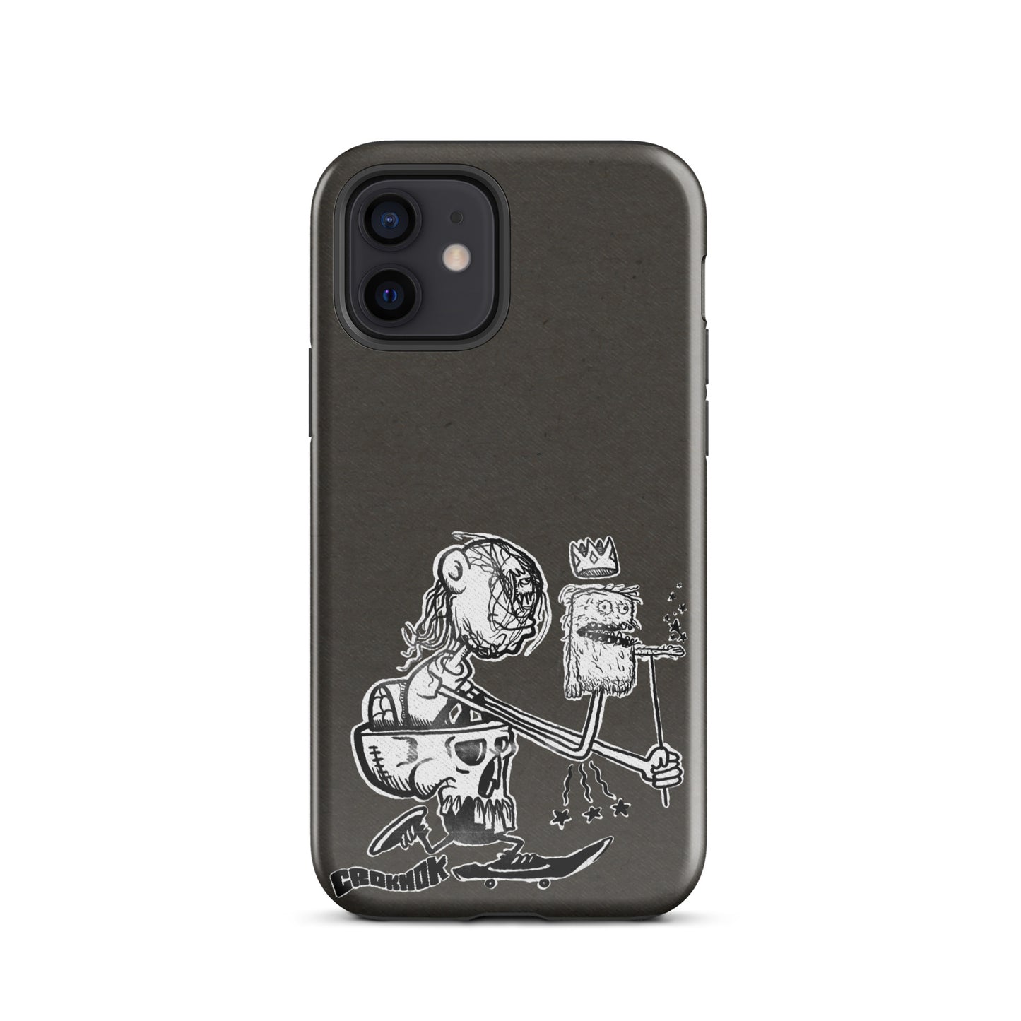 iPhone case - Skateboarding AS0019 Grey